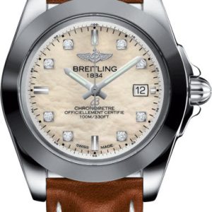 Breitling Watch Galactic 32 Sleek Edition Mother of Pearl - White
