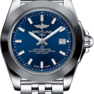 Breitling Watch Galactic 32 Sleek Edition Pilot Bracelet - Blue