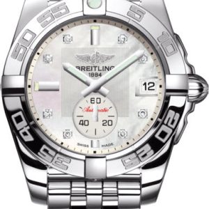 Breitling Watch Galactic 36 Automatic Pilot Bracelet - White