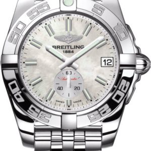 Breitling Watch Galactic 36 Automatic Pilot Bracelet - White