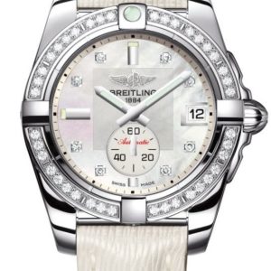 Breitling Watch Galactic 36 Pearl Diamond - White