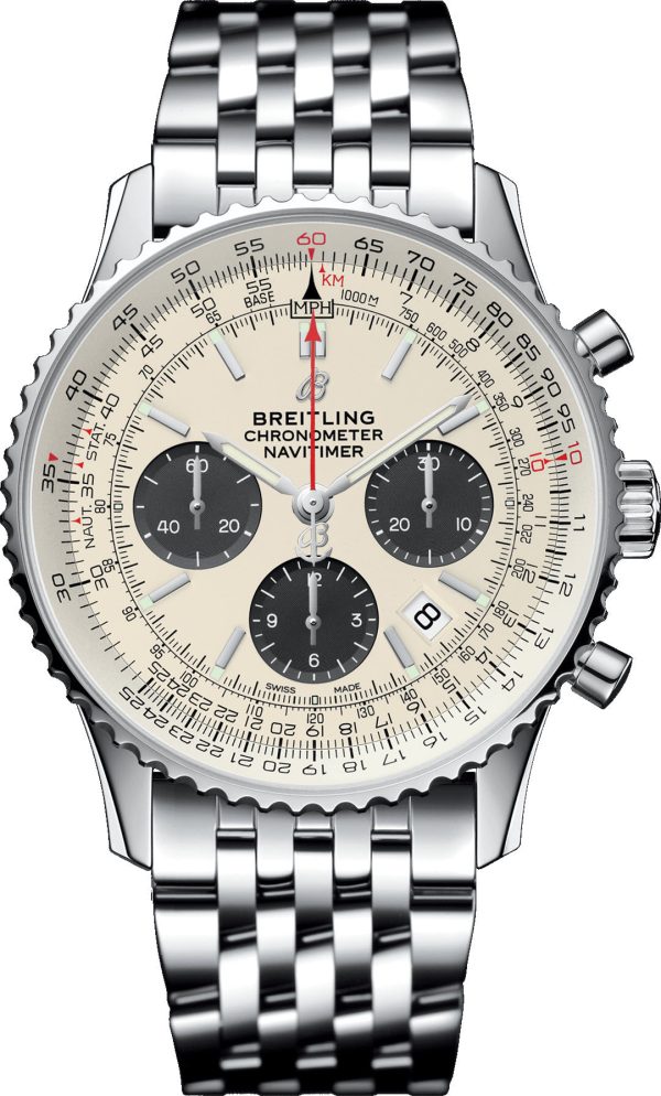 Breitling Watch Navitimer 1 B01 Chronograph 43 - Silver