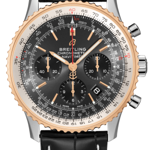 Breitling Watch Navitimer B01 Chronograph 43 Red Gold - Black