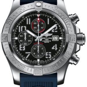 Breitling Watch Super Avenger II Steel Volcano Black - Black