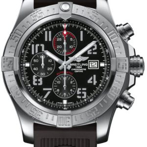 Breitling Watch Super Avenger II Steel Volcano Black - Black