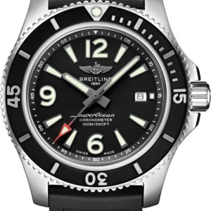 Breitling Watch Superocean Automatic 44 Black Diver Pro III Tang Type - Black
