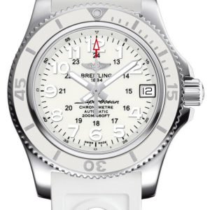 Breitling Watch Superocean II 36 Ocean Racer II Tang Type - White
