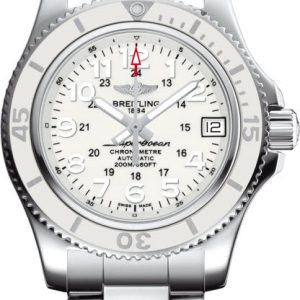 Breitling Watch Superocean II 36 Professional III Bracelet - White