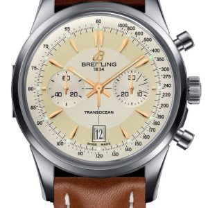 Breitling Watch Transocean Chronograph Limited Edition - Silver