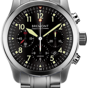 Bremont Watch ALT1-P2 Black Bracelet - Black