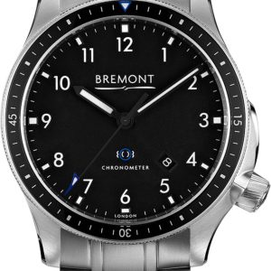 Bremont Watch Boeing Model 1 Black Bracelet - Black