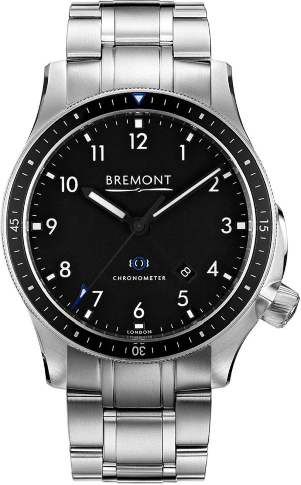 Bremont Watch Boeing Model 1 Black Bracelet - Black