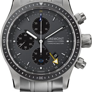 Bremont Watch Boeing Model 247 Ti-GMT Bracelet - Grey