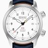 Bremont Watch MBII White Blue Barrel Closed Case Back D - White