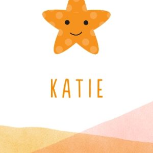 Bright Dip Dye Personalised Beach Towel, Gifts Orange