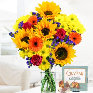 British Summer Bouquet - Free Chocs