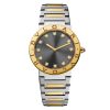 Bvlgari Bvlgari 33mm Ladies Watch Stainless Steel and 18k Yellow Gold
