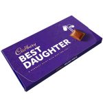 Cadbury Best Daughter Dairy Milk Chocolate Bar with Gift Envelope
