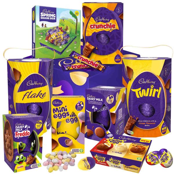 Cadbury Gifts Deluxe Easter Chocolate Hamper
