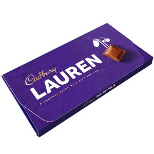 Cadbury Lauren Dairy Milk Chocolate Bar with Gift Envelope