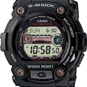 Casio G-Shock G-Rescue Black Resin Digital Tough Solar Alarm Chronograph Mens Watch GW-7900-1ER