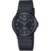 Casio Timeless Classic Analog 38mm Black Dial Resin Strap Watch MQ-24B-1BEF