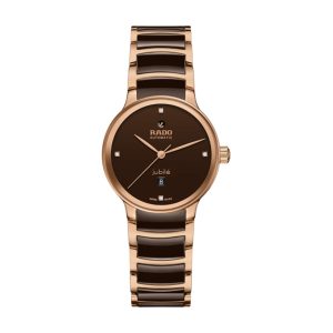 Centrix Automatic Diamonds 30.5mm Ladies Watch Brown