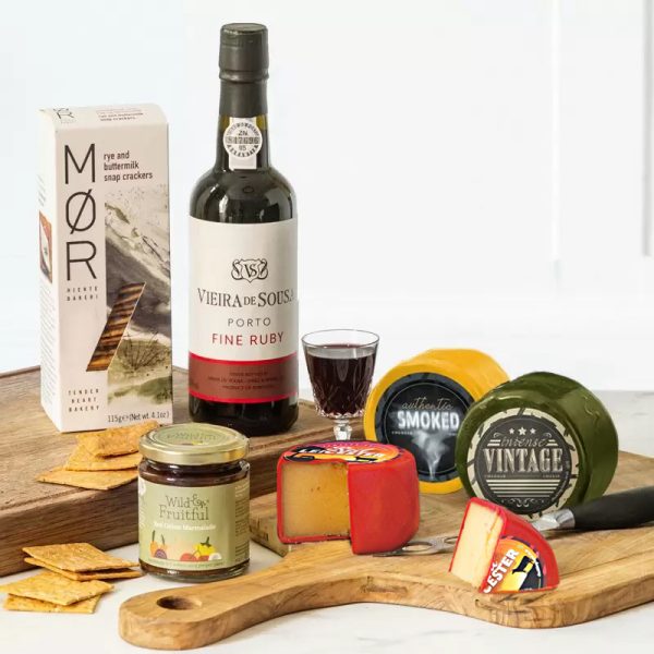 Cheese & Port Luxury Hamper