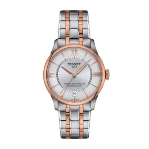 Chemin des Tourelles Powermatic 80 34mm Ladies Watch Silver