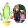 Christmas Cactus Orange Coffee Mug 11oz, Gifts White