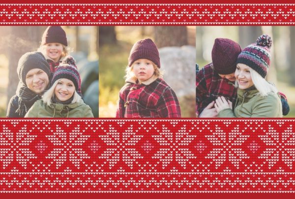 Christmas Cardigan Personalised Travel Mug 16oz (473ml), Gifts Red