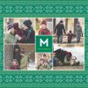 Christmas Cardigan Premium Berber Fleece Photo Blanket, 80x60", Gifts Green