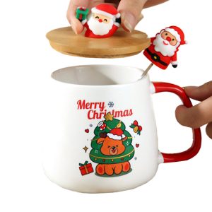 Christmas Ceramic Mug Gift Set - 4 Designs & 3 Options | Wowcher