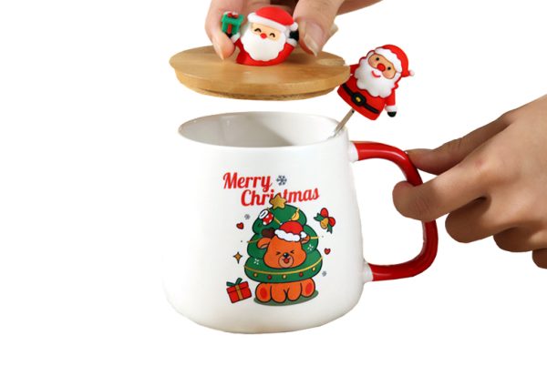 Christmas Ceramic Mug Gift Set - 4 Designs & 3 Options | Wowcher