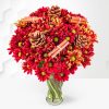 Christmas Chrysanthemums - Christmas Flowers - Christmas Flowers Delivered - Christmas Bouquets - Christmas Flowers UK