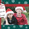 Christmas Gift 7x5" (18x13cm) Folded Greeting Cards, Card & Stationery Green