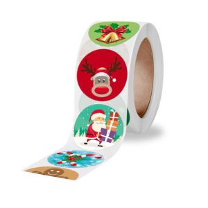 Christmas Gift Decoration Stickers - 9 Styles - 1 Or 2 Pcs! | Wowcher