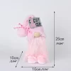 Christmas Pink Home Decoration Christmas Desktop Ornaments Children's Gifts