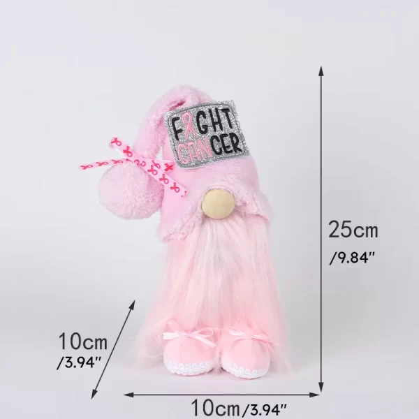 Christmas Pink Home Decoration Christmas Desktop Ornaments Children's Gifts