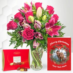 Christmas Rose and Lily Joyful Gift