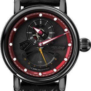 Chronoswiss Watch Flying Grand Regulator Open Gear ReSec - Black