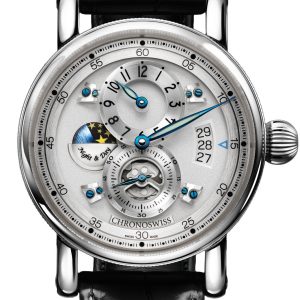 Chronoswiss Watch Flying Regulator Night & Day - Silver