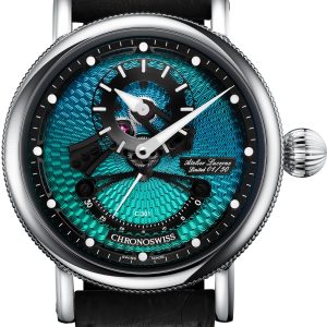 Chronoswiss Watch Open Gear ReSec Paraiba Limited Edition D - Turquoise