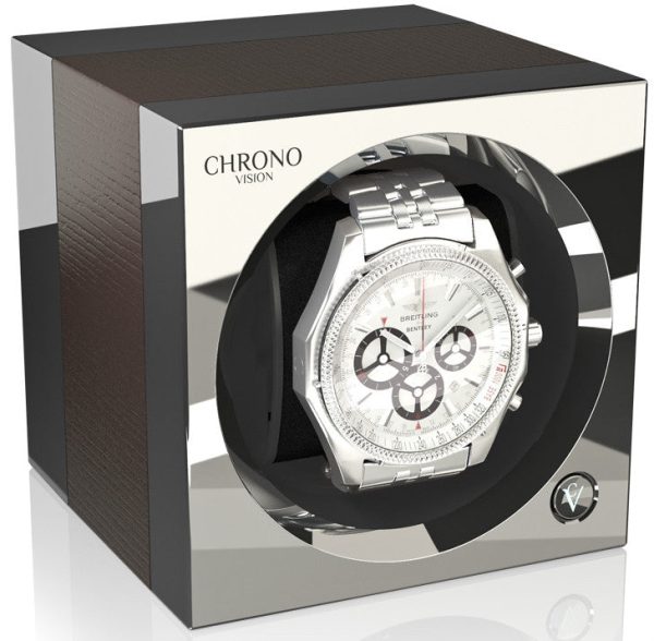 Chronovision One Watch Winder With Bluetooth - Silver