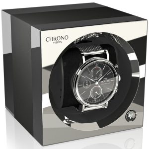 Chronovision One Watch Winder With Bluetooth - Silver