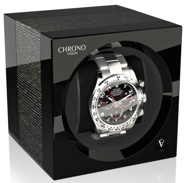 Chronovision One Watch Winder Without Bluetooth - Black