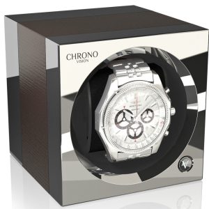 Chronovision One Watch Winder Without Bluetooth - Silver