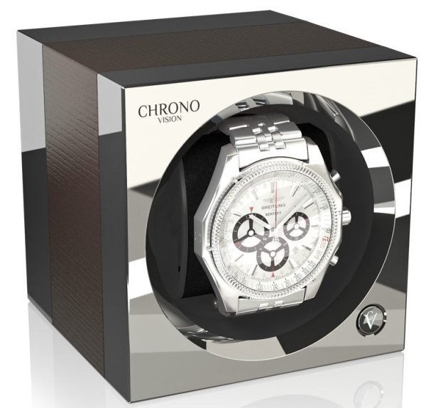 Chronovision One Watch Winder Without Bluetooth - Silver
