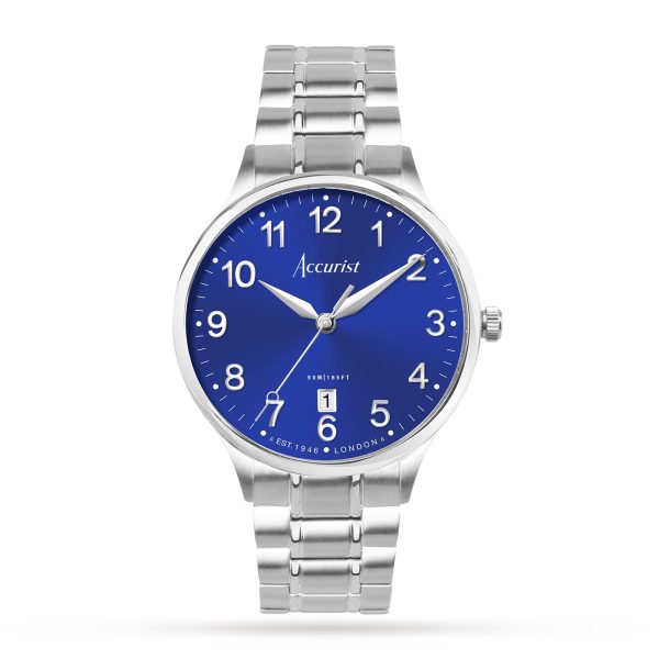 Classic Stainless Steel Bracelet 37mm Watch