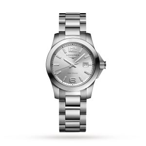 Conquest 29.5mm Ladies Watch Sunray Silver